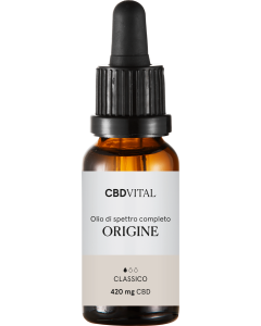 Olio a spettro completo CBD ORIGINE classico