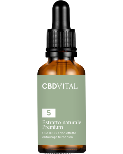 CBD Naturextrakt PREMIUM Öl 5%-30ml