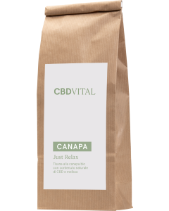 CBD Tisana di foglie di canapa biologica 1,5% - just relax