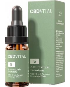 BIO CBD Estratto Naturale PREMIUM 5%